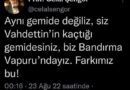 Ali Koç Yazdı: #fikrimizolsun  Poh yiyenin(Poh’unu yiyenin)ettiği lafa bak..😏