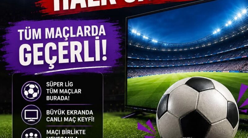 Farklı Olmak Böyle Bir Şey İşte: “Futbol Heyecanı Lalapaşa Halk Kafe’de”