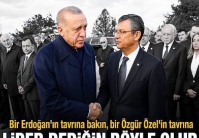 Basından Seçmeler/Mehmet Acet Yazdı: Bir Erdoğan’ın tavrına bakın, bir Özgür Özel’in tavrına…