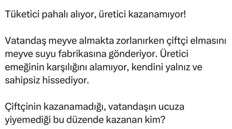 Dr. Ulvi Saran Yazdı: ‘Gıda Ajanlığı/Fırsatçılığı’