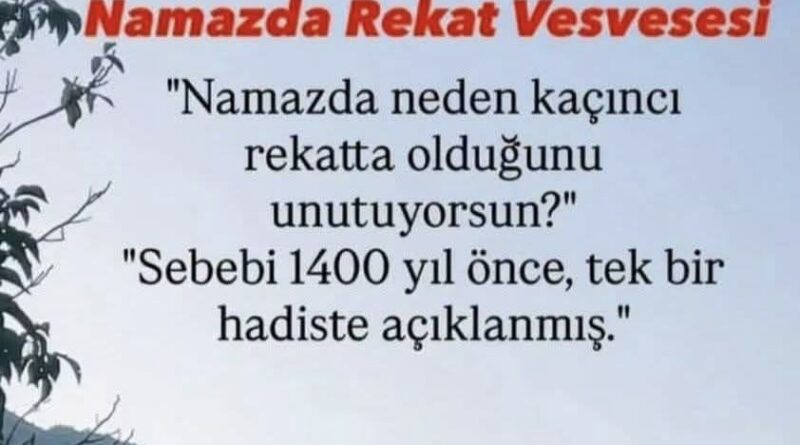 Mehmet Koçak Yazdı: Namazda Odaklanma…